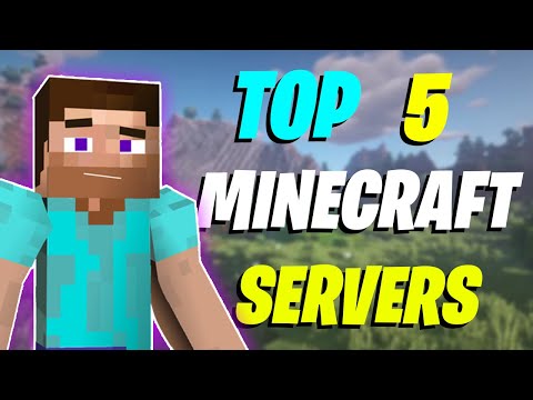 Top 5 BEST MINECRAFT SERVERS for Java Edition (Hindi)