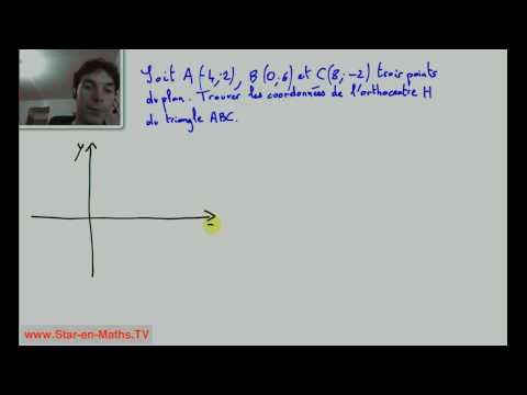 comment construire orthocentre