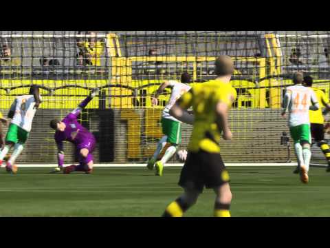 Lars Hoogland 1st Career Goal (1) BVB - Werder Bremen