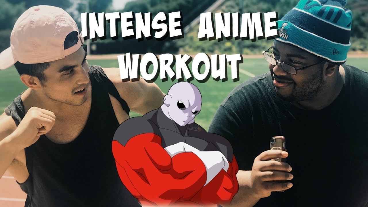 INTENSE ANIME WORKOUT | Anime Workout Vlog 1