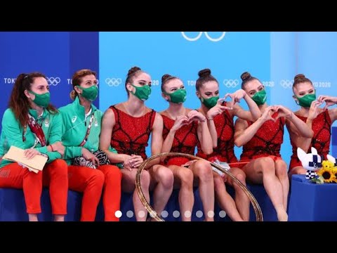 Bulgaria Wins Gold Medal in Women's Rhythmic Group all-round | Tokyo Olympic | Bulgaria Rhythmic