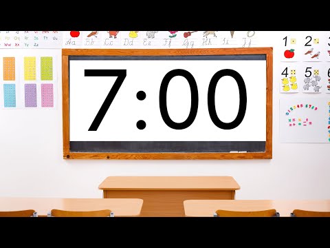 7 Minute Rotation Timer + 2 Minute Clean Up: 9 Minutes Total