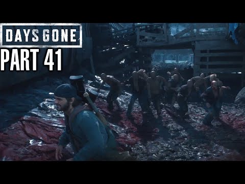 Days Gone Saw Mill Horde - Gameplay Walkthrough Part 41 - PS4 Review