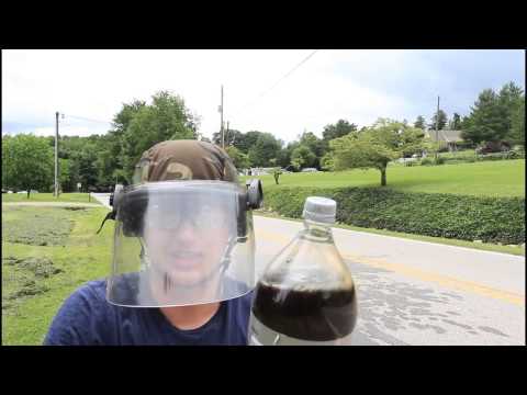 Diet Coke Mentos Rocket