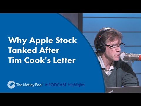 ティム-クックの手紙の後になぜAppleの株価が急落 (Why Apple Stock Tanked After Tim Cook's Letter)