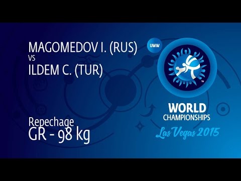 Repechage GR - 98 kg: I. MAGOMEDOV (RUS) df. C. ILDEM (TUR) by TF, 8-0