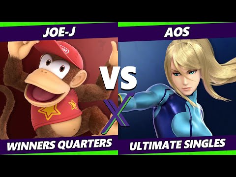 S@X 433 Winners Quarters - Joe-J (Diddy Kong) Vs. AoS (ZSS) Smash Ultimate - SSBU