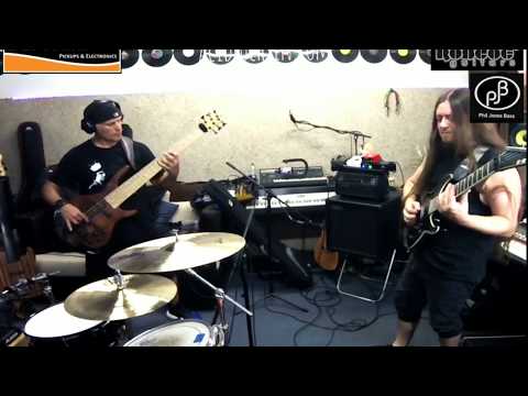 ACID FUCHSIN (acid fusion) |  Return of the Acid Kings, Pt. 1 | Parallel Improvised Bass/Drum Solos