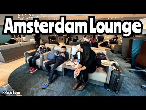 Usando Priority Pass no Aeroporto Schiphol de Amsterdã (Aspire Lounge)
