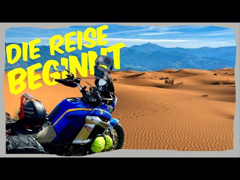 Von den Bergen in die Wüste | 6000km Motorrad Reise Part 1