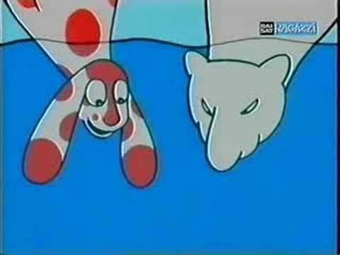 LA PIMPA- Al mare con l'orso polare.