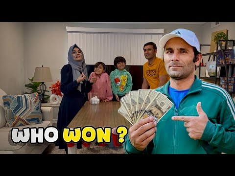 Who won the Most Money Challenge | Monday Fun-day | Sehrish & Luqman Family!