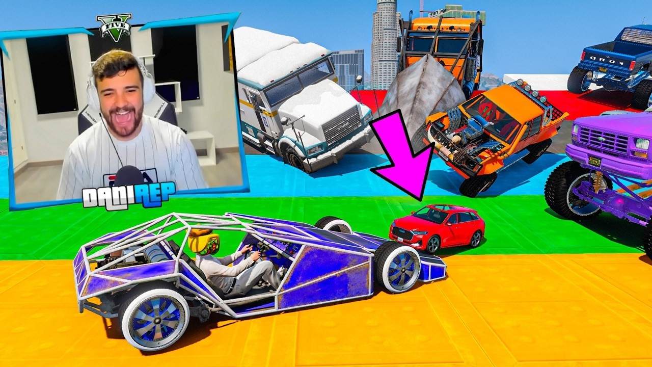 CARA A CARA DE LA RISA! NO PUEDO PARAR DE REIR Y REIR!! - GTA 5 ONLINE