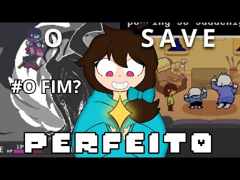 NÓS CONSEGUIMOS ALCANÇAR O SAVE PERFEITO | Deltarune (Capítulo 4)