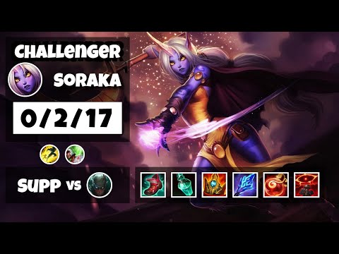 Soraka vs Pyke TURKISH Challenger SUPPORT (0/2/17) - v11.17