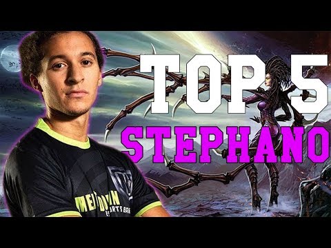 STARCRAFT 2 TOP 5 PLAYS - Stephano