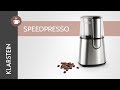 Kávomlýnek Klarstein Speedpresso