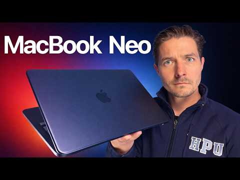 Macbook Neo - 280,000 Ft-ért megéri? (kicsomagolás és első benyomás)