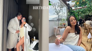 Vlog: Birthday surprise, Staying at the Londoner and lots of yummy food - Ayse Clark