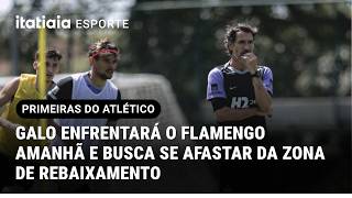 O ATLÉTICO RECEBE AMANHÃ O FLAMENGO EM CASA, DE OLHO NA VITÓRIA PARA MELHORAR SUA SITUAÇÃO NA TABELA