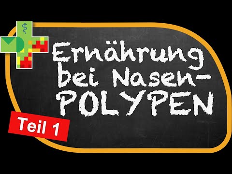 Ernährung bei Nasenpolypen Teil I - Welche Diät hilft bei chronischer Sinusitis?