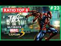 TNS UMvC3 RATIO TOURNEY TOP 8 #23 (Spider-Man, Ryu, Hulk, Akuma) Marvel 3 MvC3