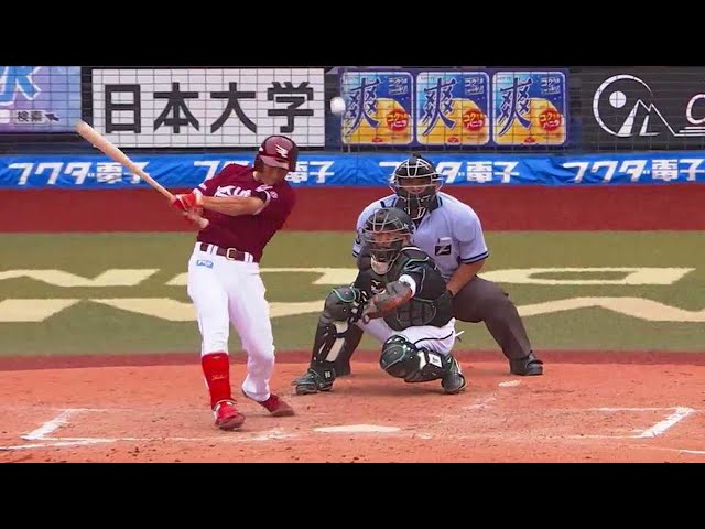 【4回表】イーグルス・小深田 同点のタイムリーヒット!! 2021/7/3 M-E