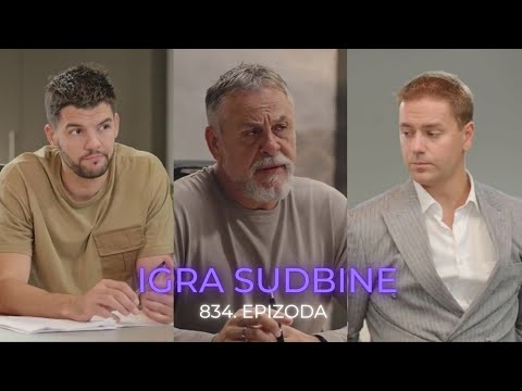 Igra sudbine 834. epizoda - Ivan vidi Olgu i Tamburu zajedno! Da li će se Andrija svetiti Aleksi?!