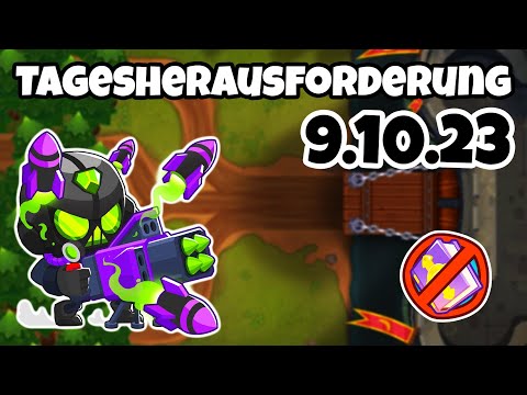 Tagesherausforderung 9.10.2023 - Finstere Burg [#BloonsTD6]