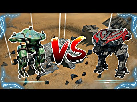 Luchador VS Merometz Without weapon comparison in |War Robots|