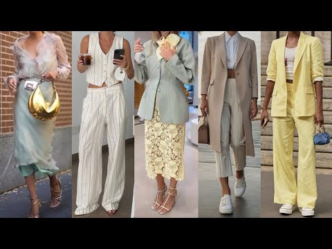 FASHION 2025 LOOKS AND OUTFITS with TRENDY CLOTHES for fashion 2025
