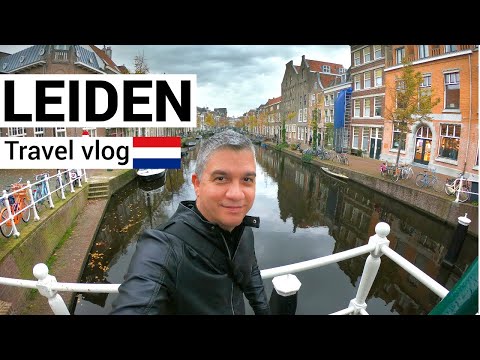 Walking vlog in Leiden City - Holland 🇳🇱