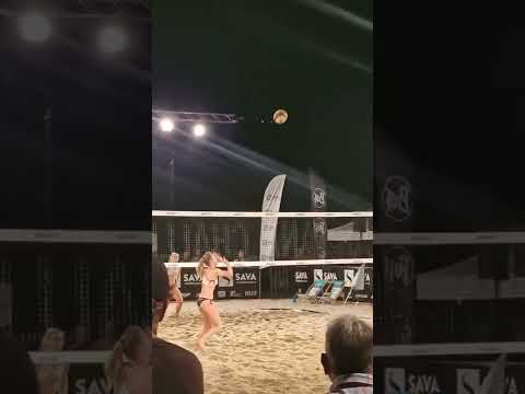 Beach volleyball final woman's slovenia 2022 nice shoot