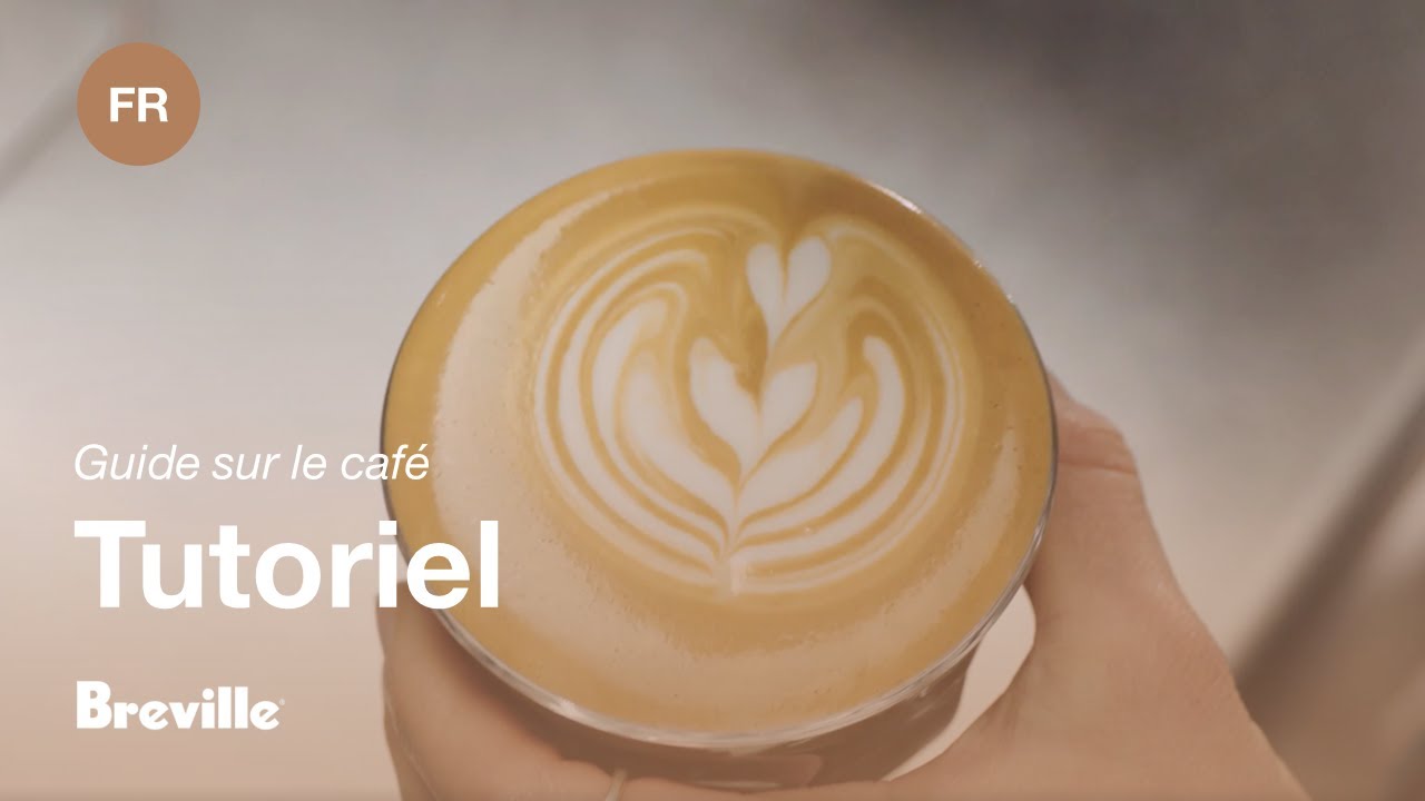 Guide didactique du café Breville - Comment créer de l’art latté : la tulipe et la rosette