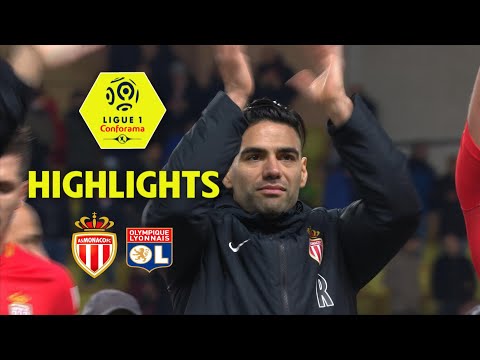 AS Monaco - Olympique Lyonnais (3-2) - Highlights - (ASM - OL) / 2017-18