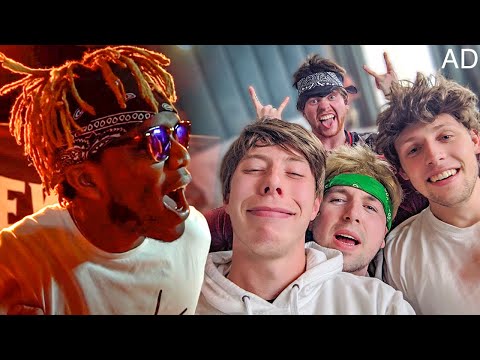 Flying to Surprise KSI with my Friends