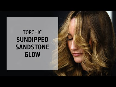 SunDipped Sandstone Glow Hair Color Tutorial | Topchic | Goldwell Education Plus