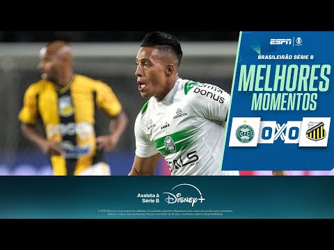 Gols e lances de Coritiba x Novorizontino