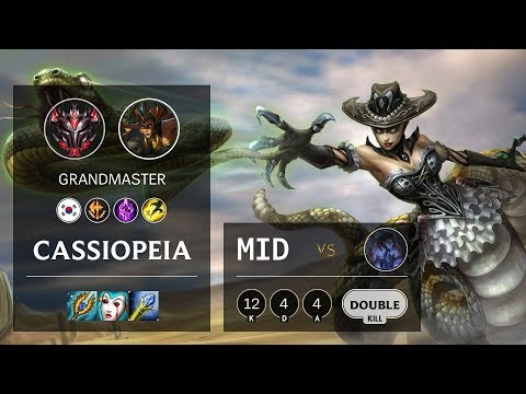 Cassiopeia Mid vs Sylas - KR Grandmaster Patch 10.11