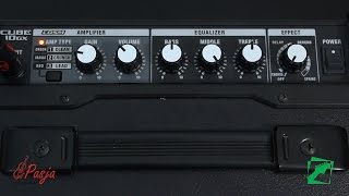 Video thumbnail for Roland Cube-10GX - demo, reamping test by Portal Gitarowy