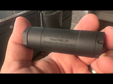 The “FREE” BANISH 22K-V2! Side by side with and with out suppressor comparison