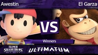 Ultimatum - Awestin (Ness) vs El Garza (DK) Winners - SSBU