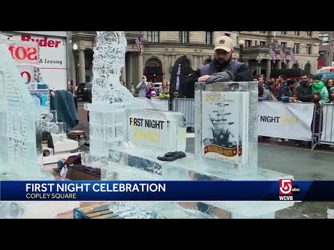 Boston hosts 48th annual First Night New Year's Eve...