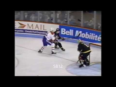 Ed Ronan hit Petr Nedved Nov. 28/1992