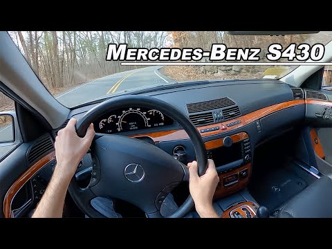 2004 Mercedes Benz S430 - German Nostalgia Drive in the W220 (POV Binaural Audio)