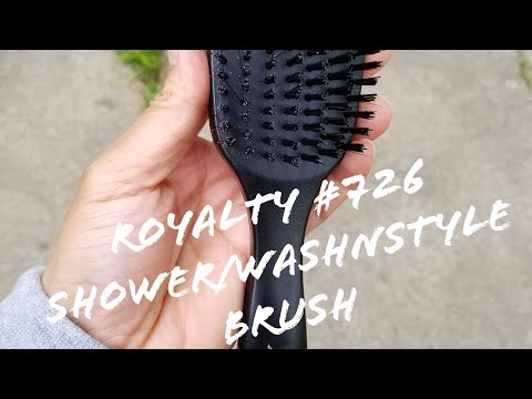 New Royalty #726 Shower/wash N Style Brush Live Review🤯