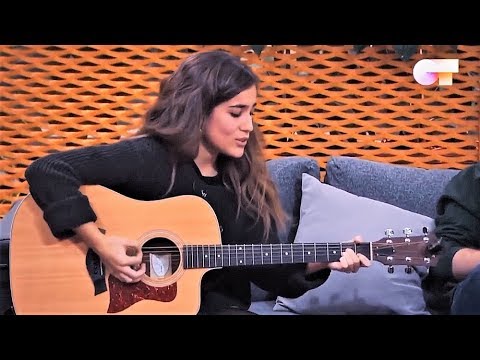 Julia Medina canta “No me despedí” en la academia OT2020