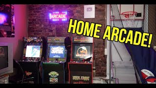 I Turned My Bedroom into a 90s Home Arcade!