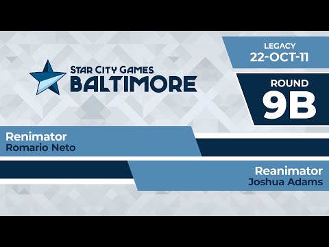 SCGBALT: Round 9b - Romario Neto vs Joshua Adams | Legacy