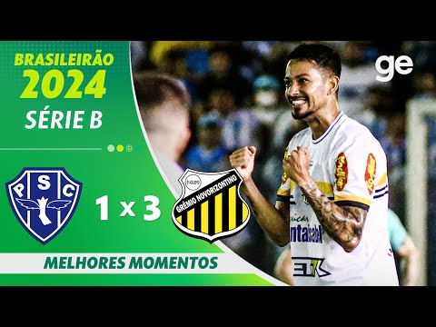 Gols e lances de Paysandu x Novorizontino